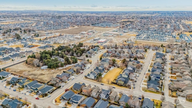 birds eye view of property featuring a residential view