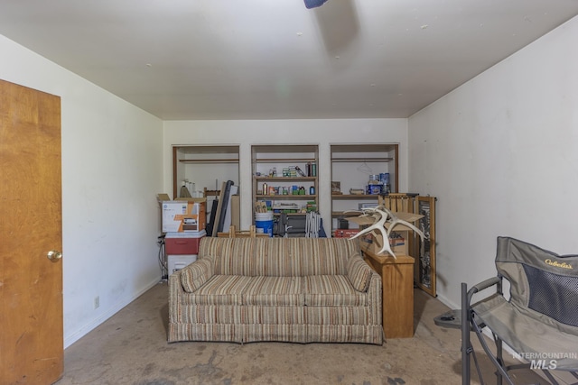 702 N D St, Grangeville, ID 83530 - sitting room featuring carpet and baseboards
