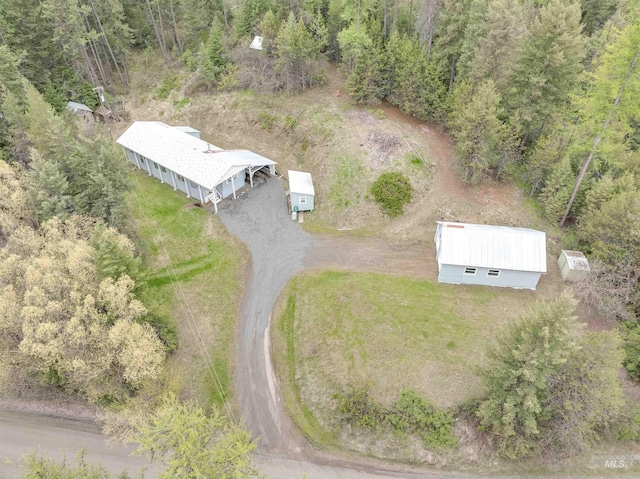 aerial view