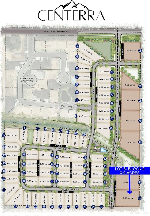 762 N Delehaye Ave Lot 8/2, Eagle, ID 83616 - map
