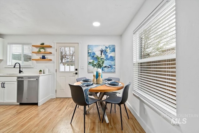 916 N 32nd St, Boise, ID 83702 - dining area featuring light wood-type flooring
