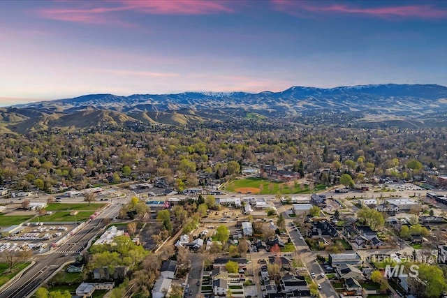 916 N 32nd St, Boise, ID 83702 - aerial view with a mountain view