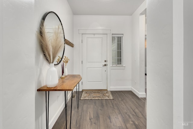2935 NW 8th Ave, Meridian, ID 83646 - entrance foyer with dark wood-style flooring and baseboards