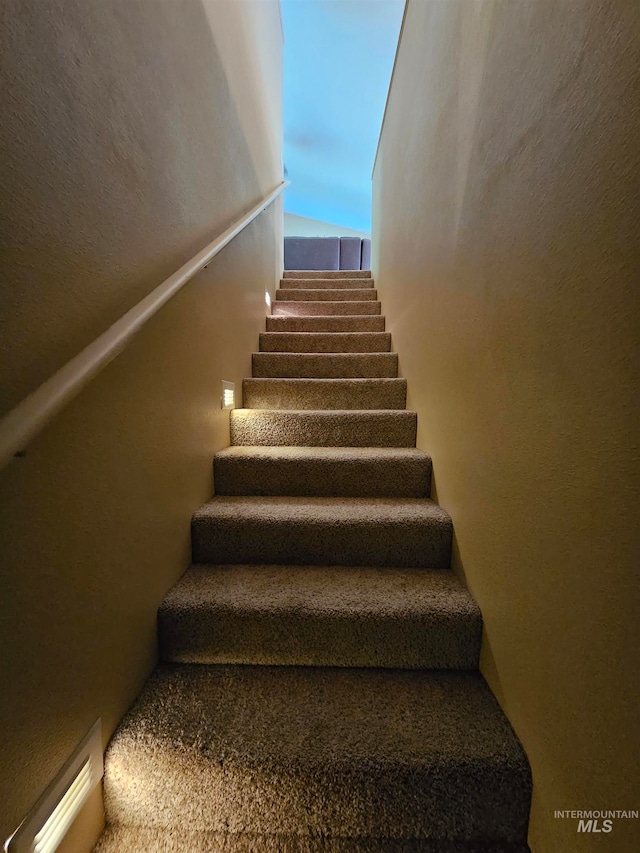 view of staircase