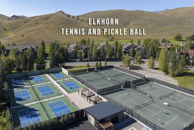 109 Angani Way Unit 15, Sun Valley, ID 83353 - aerial view of a mountainous background