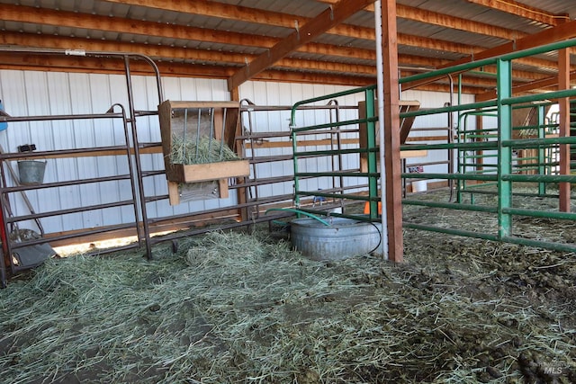 view of stable