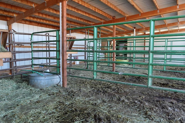 view of stable