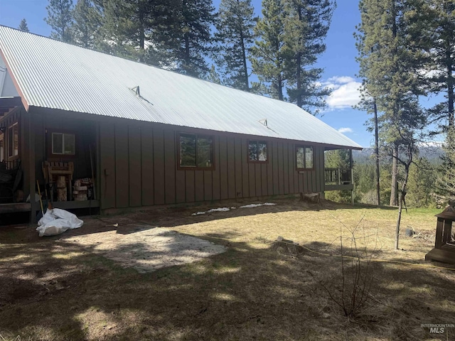 26 Doaka Ct, Idaho City, ID 83631 - view of property exterior featuring board and batten siding and metal roof