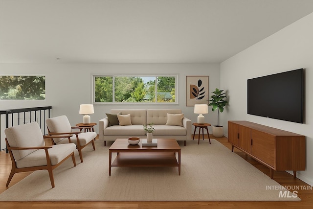 7313 W Court Ave, Boise, ID 83704 - living area featuring light wood-style floors
