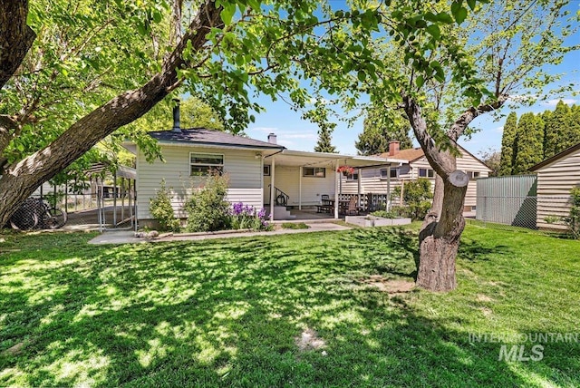1984 11th Ave E, Twin Falls, ID 83301 - rear view of house featuring a patio
