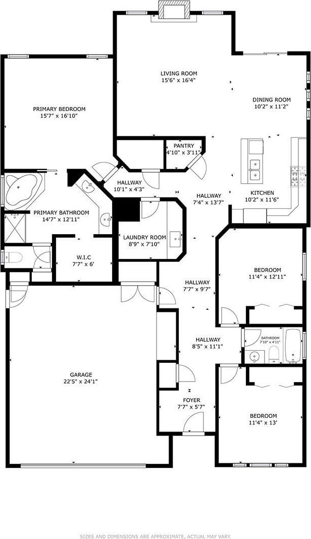 3742 N Heritage View Ave, Meridian, ID 83646 - room layout