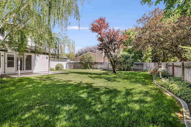 955 Bitterroot Pl, Twin Falls, ID 83301 - view of yard with a patio