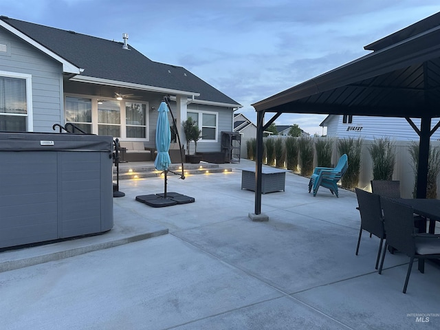 2982 W Mcintosh, Kuna, ID 83634 - view of patio with a gazebo and outdoor dining area