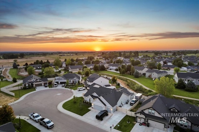 2982 W Mcintosh, Kuna, ID 83634 - aerial view of property's location with nearby suburban area