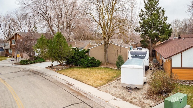 exterior space featuring a residential view