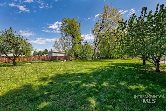 10838 W Southerland St, Boise, ID 83709 - view of yard featuring fence
