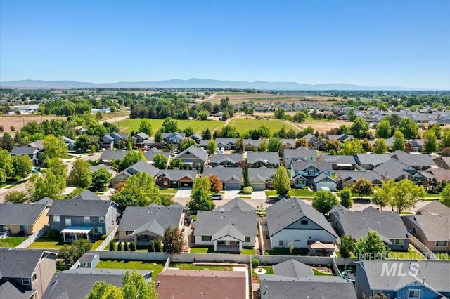 1879 Prairie View Way, Middleton, ID 83644 - aerial view of residential area with mountains