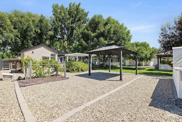 2800 Taylor Ct, Nampa, ID 83686 - view of yard featuring a gazebo