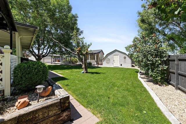 2800 Taylor Ct, Nampa, ID 83686 - fenced backyard with an outbuilding
