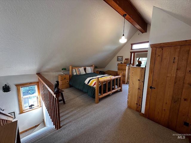 95 Valley Way, Stanley, ID 83278 - carpeted bedroom with a textured ceiling and multiple windows