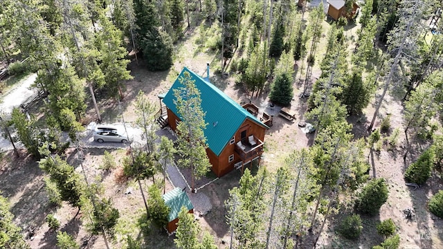 95 Valley Way, Stanley, ID 83278 - view from above of property