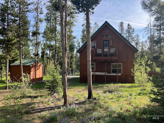 95 Valley Way, Stanley, ID 83278 - view of side of property