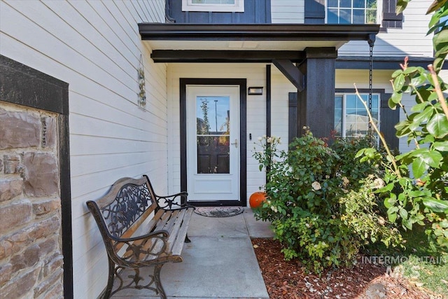 view of property entrance