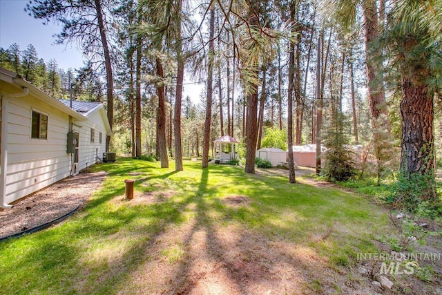 14 Cougar Ln, Boise, ID 83716 - view of green lawn with cooling unit