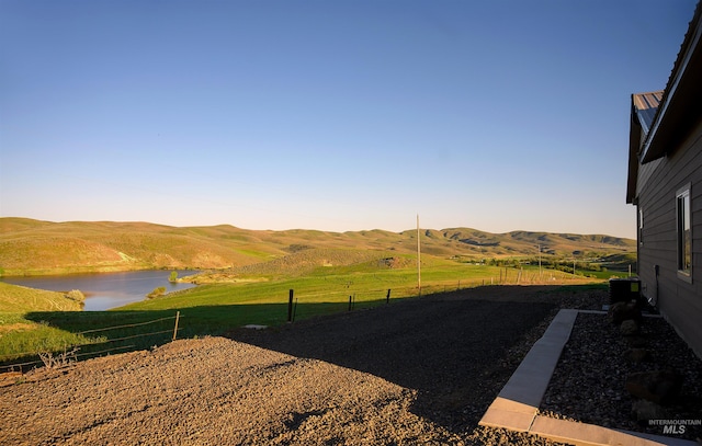 1190 Devils Elbow Rd, Weiser, ID 83672 - view of yard featuring a water and mountain view