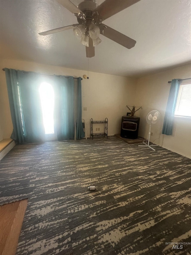58438 Mansford Ave, Murphy Hot Springs, ID 83302 - spare room featuring ceiling fan
