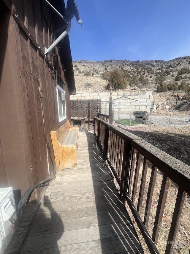 58438 Mansford Ave, Murphy Hot Springs, ID 83302 - deck with fence