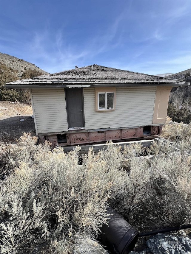 58438 Mansford Ave, Murphy Hot Springs, ID 83302 - view of rear view of house