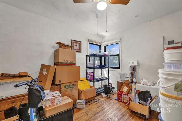 805 Utah, Gooding, ID 83330 - storage featuring a ceiling fan