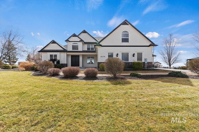 25374 W Deep Canyon Dr, Star, ID 83644 - view of front of property featuring a front lawn