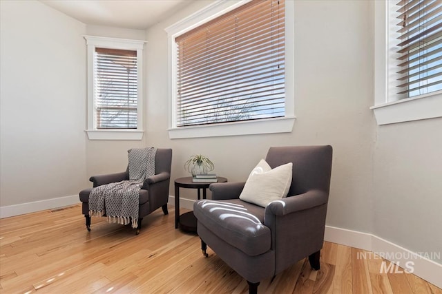 25374 W Deep Canyon Dr, Star, ID 83644 - living area featuring wood finished floors and baseboards