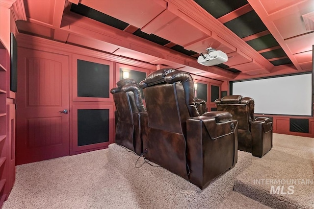 25374 W Deep Canyon Dr, Star, ID 83644 - home theater featuring carpet flooring