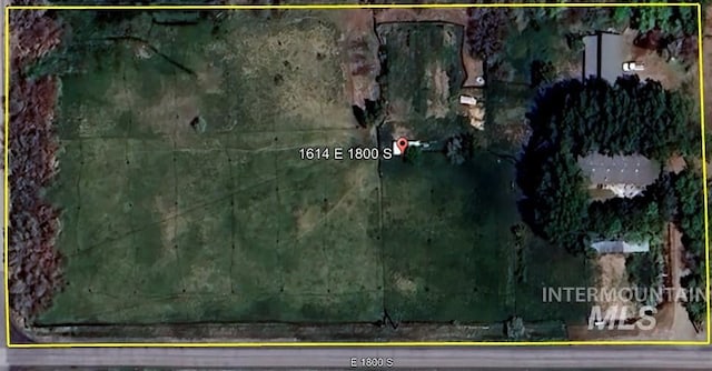 1614 E 1800 S, Gooding, ID 83330 - map of property location with property boundaries highlighted