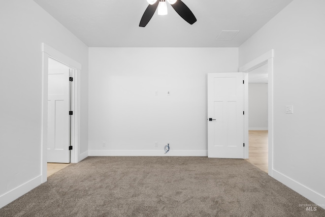 875 N 14th St, Payette, ID 83661 - unfurnished room featuring carpet, ceiling fan, and baseboards