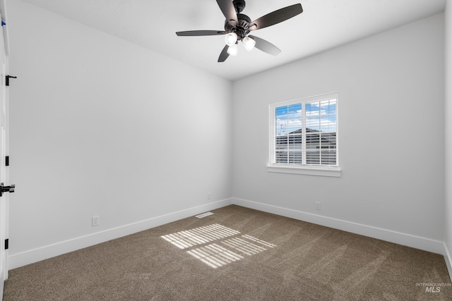 875 N 14th St, Payette, ID 83661 - unfurnished room with carpet flooring, baseboards, and ceiling fan
