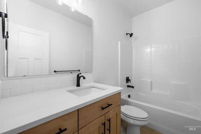 875 N 14th St, Payette, ID 83661 - full bath with vanity, toilet, and tub / shower combination