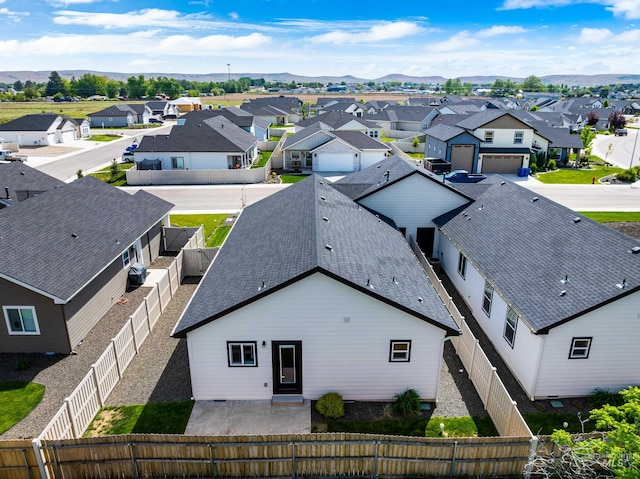 875 N 14th St, Payette, ID 83661 - aerial perspective of suburban area with a mountain backdrop