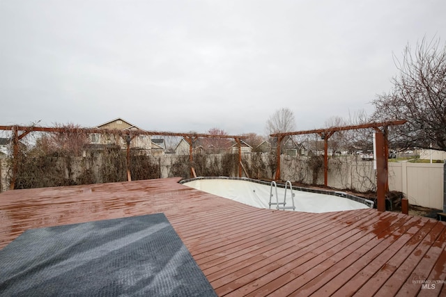 2059 Spring Creek Dr, Fruitland, ID 83619 - deck featuring a fenced backyard
