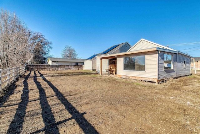 view of rear view of house