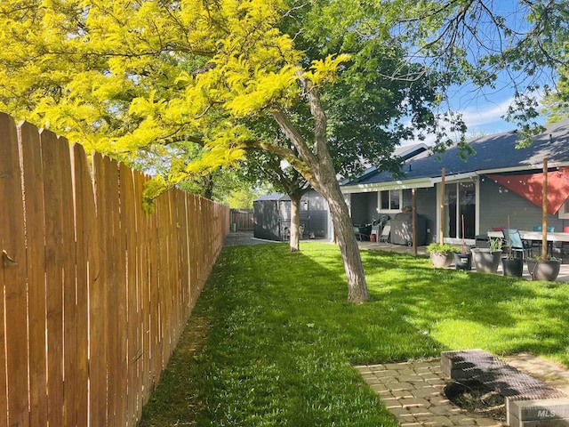 view of yard
