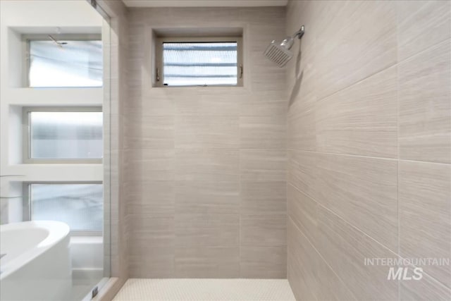 1891 E Golden Oak Ct, Meridian, ID 83646 - full bathroom with a stall shower