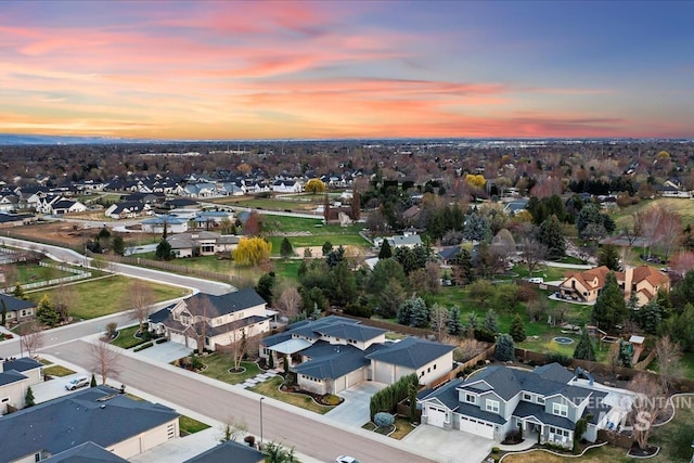 1891 E Golden Oak Ct, Meridian, ID 83646 - aerial view of residential area