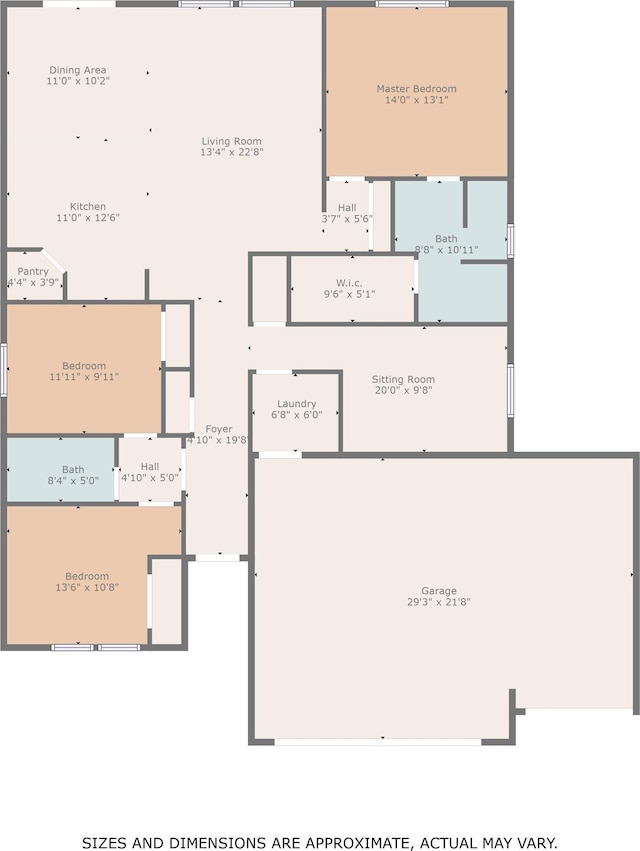 5394 N Elmstone Ave, Meridian, ID 83646 - home floor plan