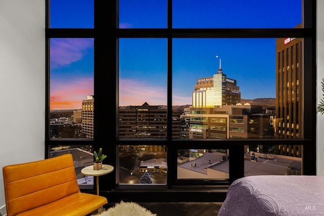 255 S Capitol Blvd Unit 1403, Boise, ID 83702 - bedroom featuring a city view