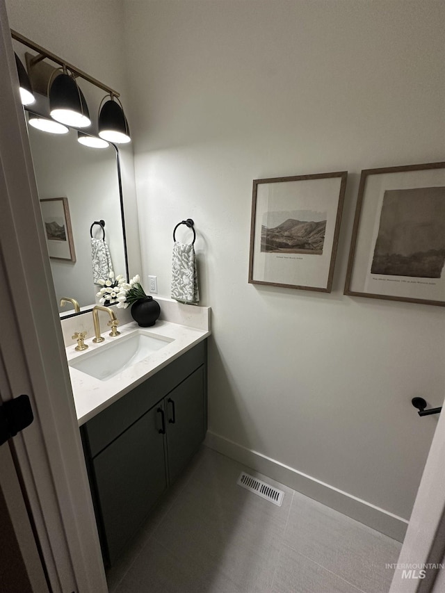 2253 Caribel St, Twin Falls, ID 83301 - bathroom featuring vanity and tile patterned floors