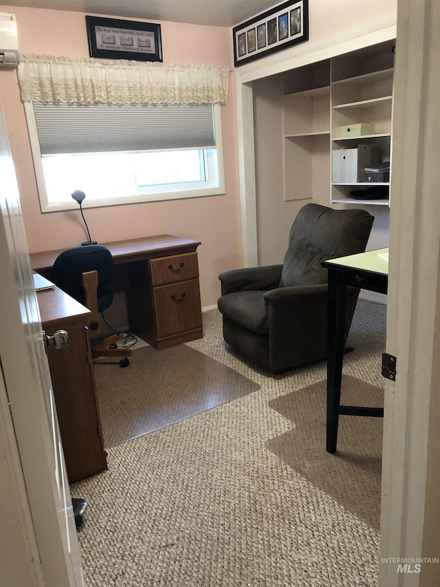 2726 Fairmont Dr, Burley, ID 83318 - carpeted office space with a wall mounted air conditioner